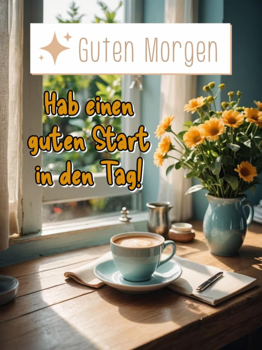 Guten Morgen Spr che Gr e Als Bilder F r WhatsApp Kostenlos 